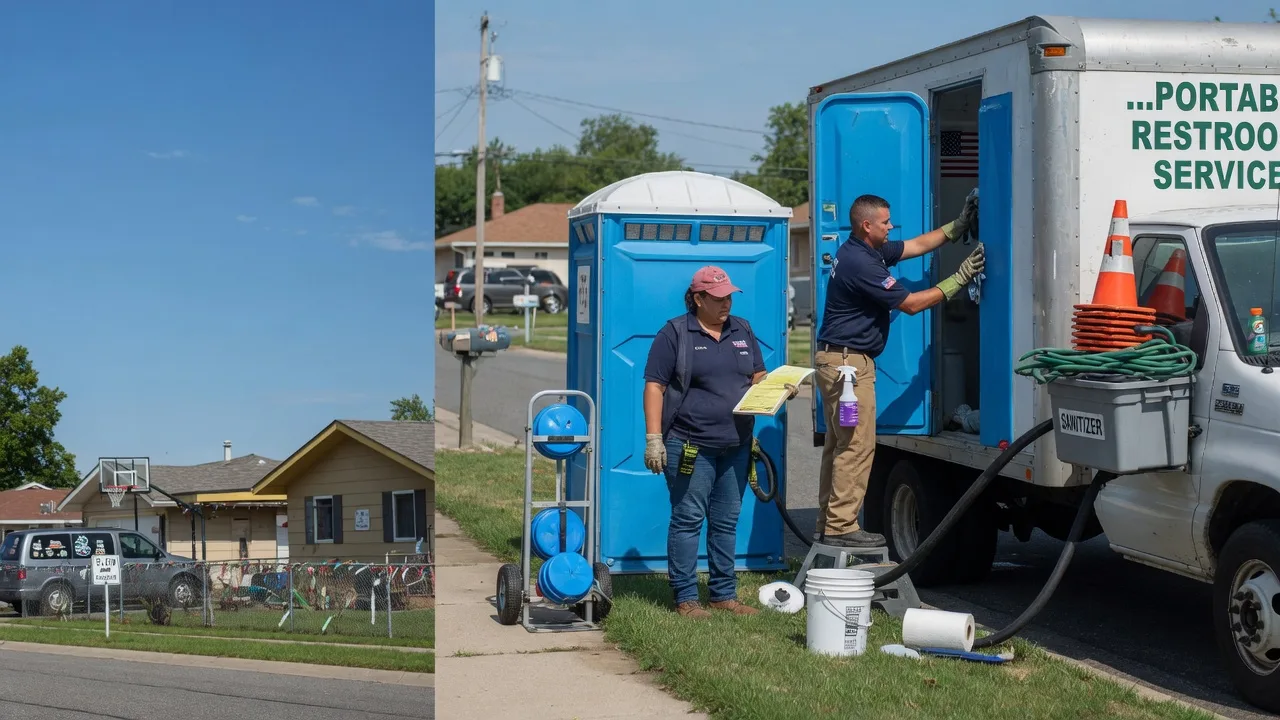 Portable Toilet Rental in New Albany, MS near me